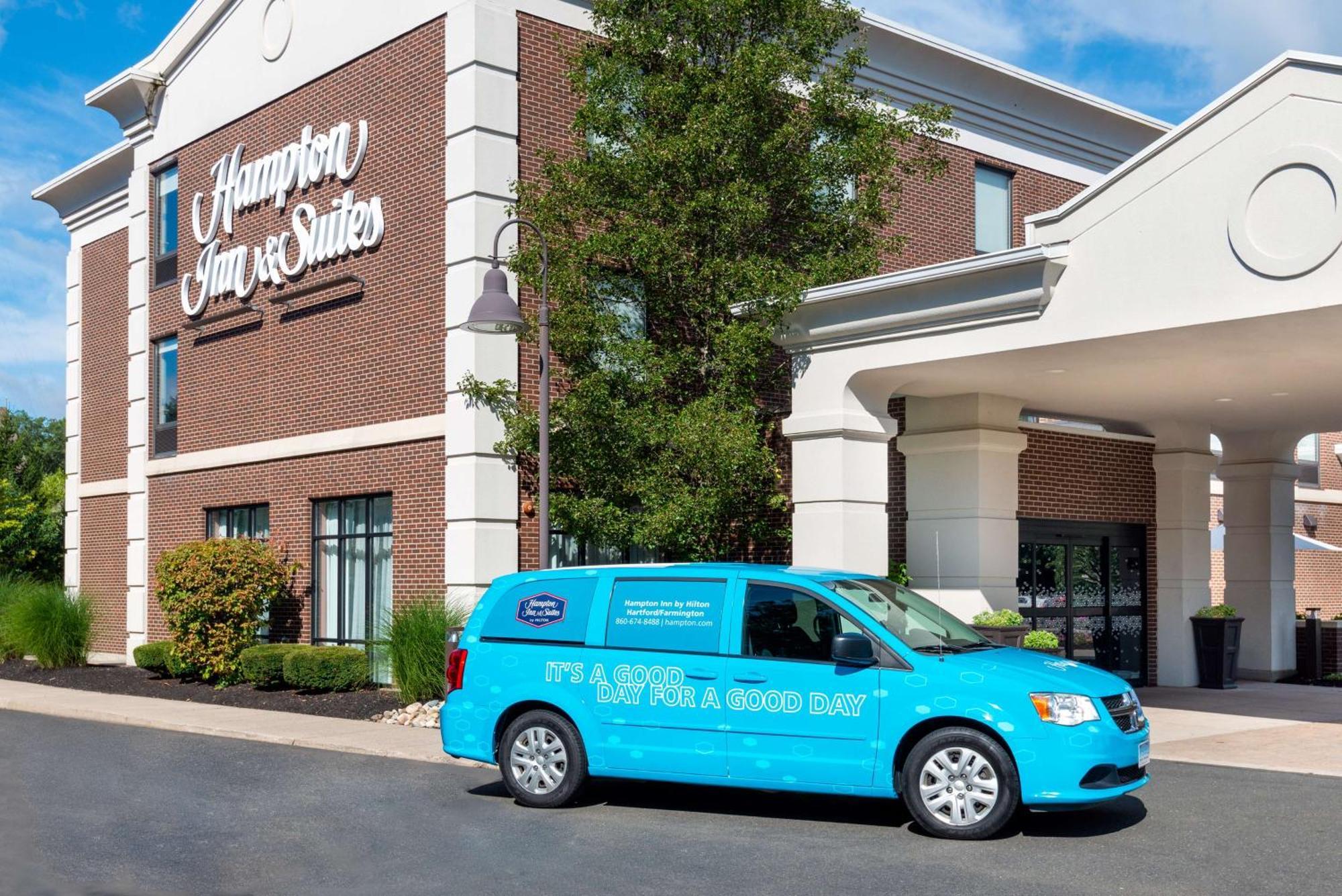 Hampton Inn And Suites Hartford/Farmington Exterior foto